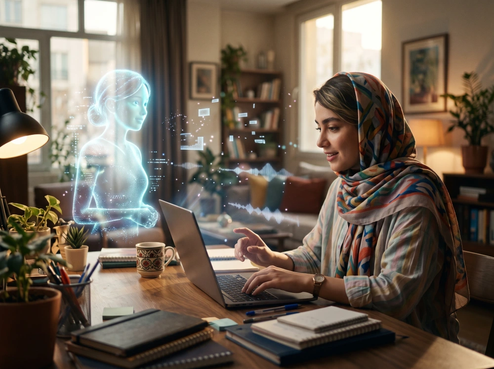 چگونه با هوش مصنوعی زبان انگلیسی خود را تقویت کنیم؟